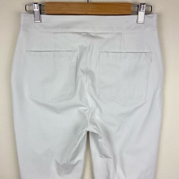 Spanx Slim Straight Stretch Pant - Classic White - Picture 7 of 8